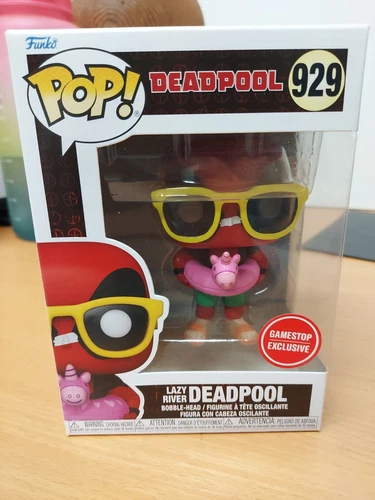 Funko Pop Lazy River Deadpool Gamestop Bucket List Exclusive #929
