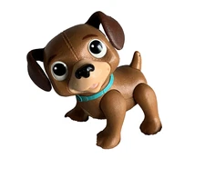 Just Play Disney Doc McStuffins 4" Findo Dog Toy Puppy Brown Imaginative Play