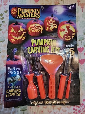 Pumpkin Masters - small tools carving kit 15pc