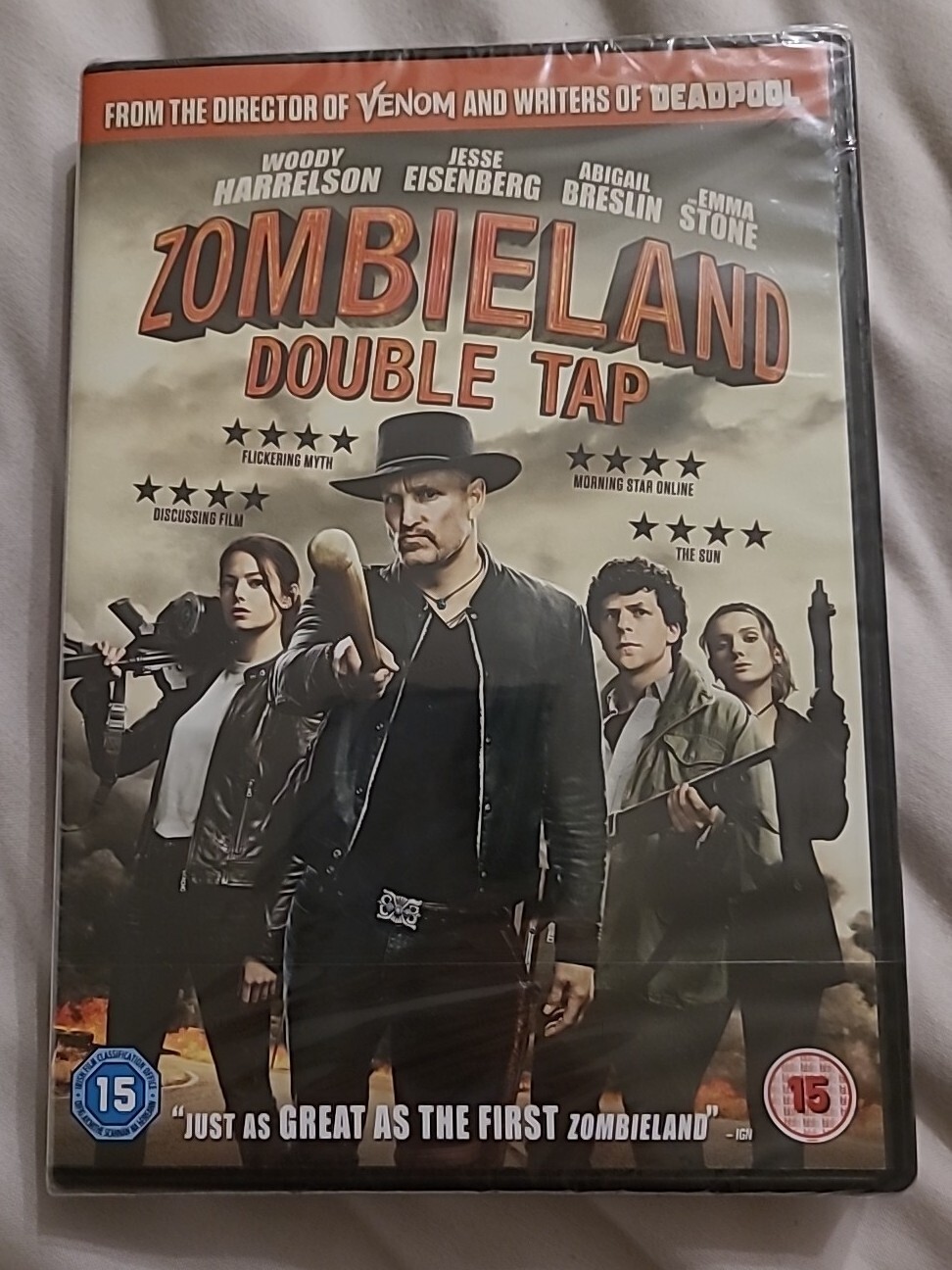 New And Sealed  - Zombieland: Double Tap (DVD, 2020) - Zombie Horror Comedy