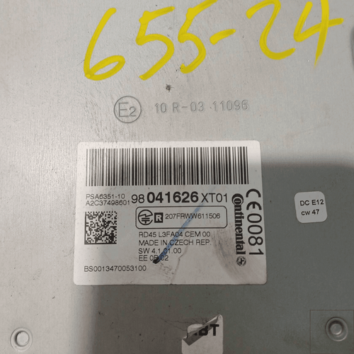 système navegation gps pour CITROEN C3 PICASSO 1.6 BlueHDi 100 141da1 1612400380 - Picture 4 of 6