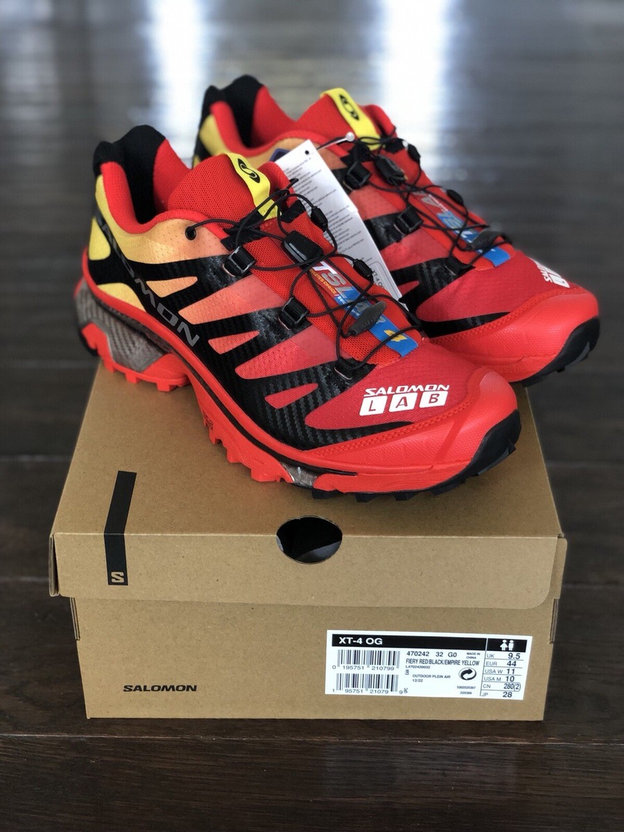 Salomon XT-4 OG S/lab Fiery Red/Black/Empire Yellow 470242 Men's