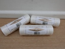 3 X 100 MTR SPOOLS OF CARDOC NYLON BUILDERS BRICK LINE SIZE 3