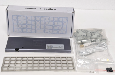 Massdrop x OLKB Planck 48-Key Mechanical Keyboard Kit –Gunmetal