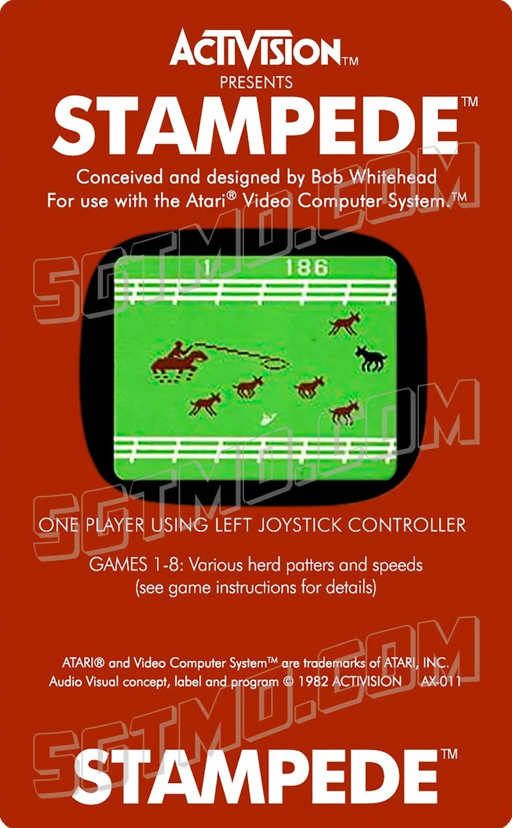 Stampede atari deals