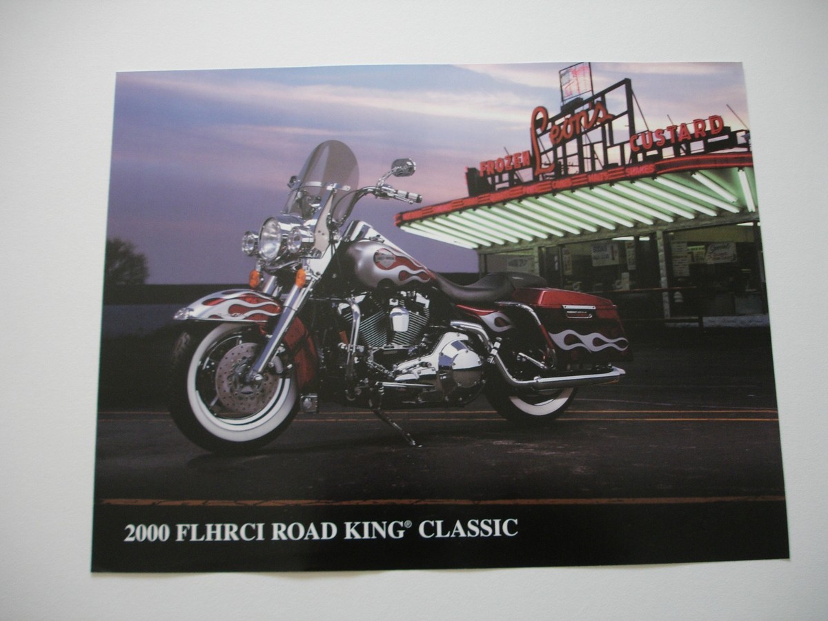2000 HARLEY DAVIDSON ROAD KING CLASSIC FACTORY BROCHURE SPEC SHEET
