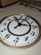 8" Diameter  Metal Vienna Dial Only or With Mini Quartz/Hands Movement Option