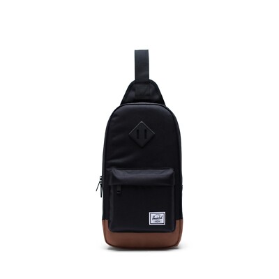 Herschel Heritage Schultertasche - schwarz UVP £60