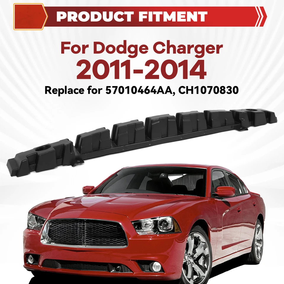 Front Bumper Face Bar Impact Absorber 57010464AA Fit For 2011-2014 Dodge Charger Foto 3 de 4