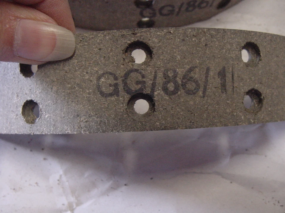 Nuevo de Lote Antiguo Revestimientos de Freno Mintex Triumph Herald 1959 Ford Anglia Prefect 1954 Foto 2 de 4