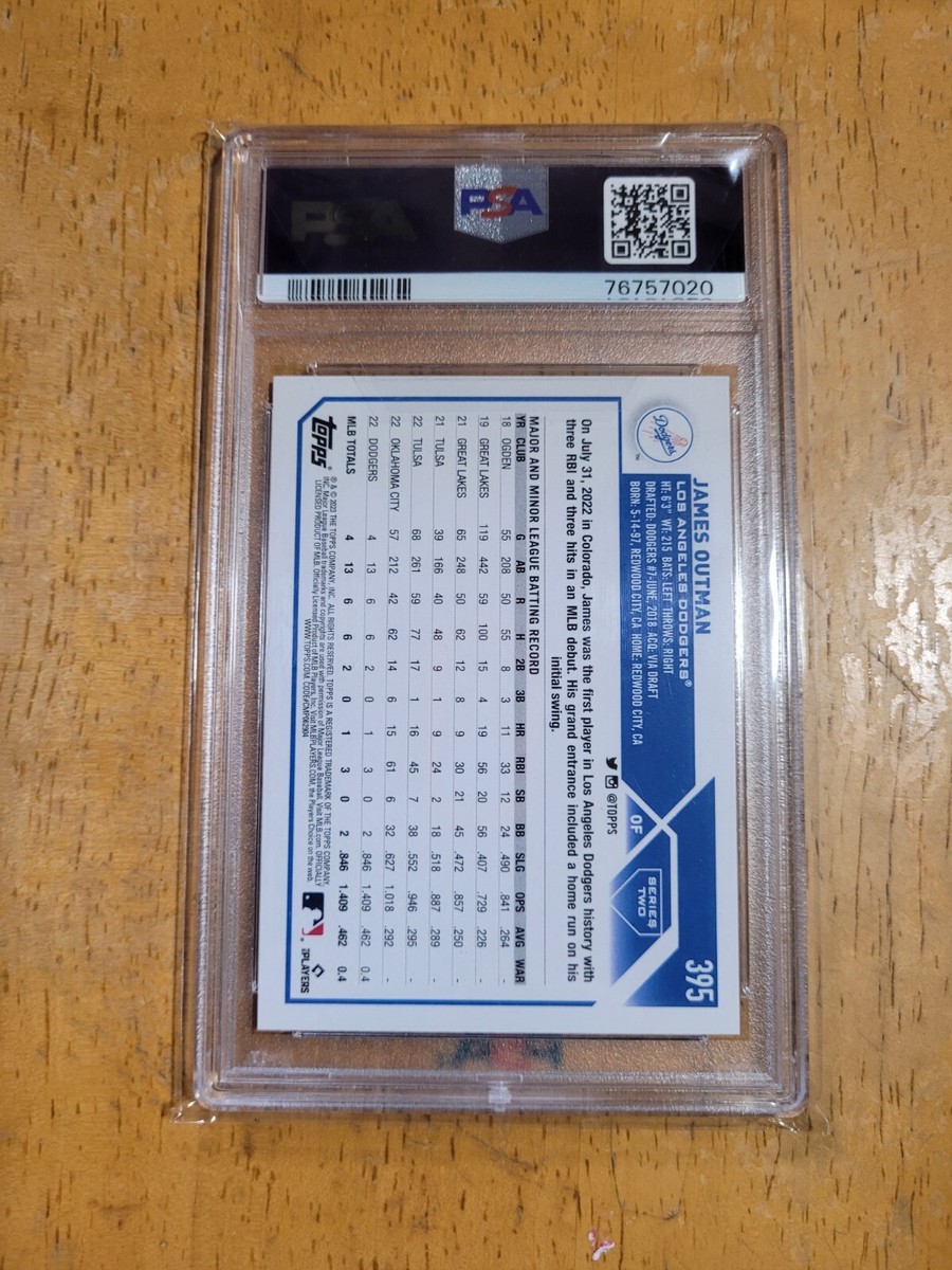James Outman 2023 Topps 💎PSA 10💎 Rookie RC | eBay
