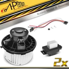 Front HVAC Heater Blower Motor Resistor Kit for Chevy Silverado 1500/2500 GMC