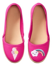NWT Gymboree Girls Spring Vacation Slip On Shoes Size 12 T