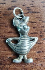 Disney Sterling Silver Piglet Charm Bracelet Pendant, Winnie the Pooh Tiny