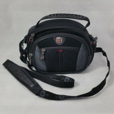 Swiss Gear Wenger The Sherpa Small Padded Camera Bag With Strap Black