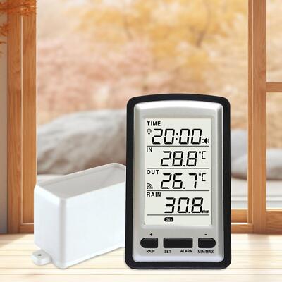Regenanzeige digitale Anzeige Wetterstation drahtloses Zuhause