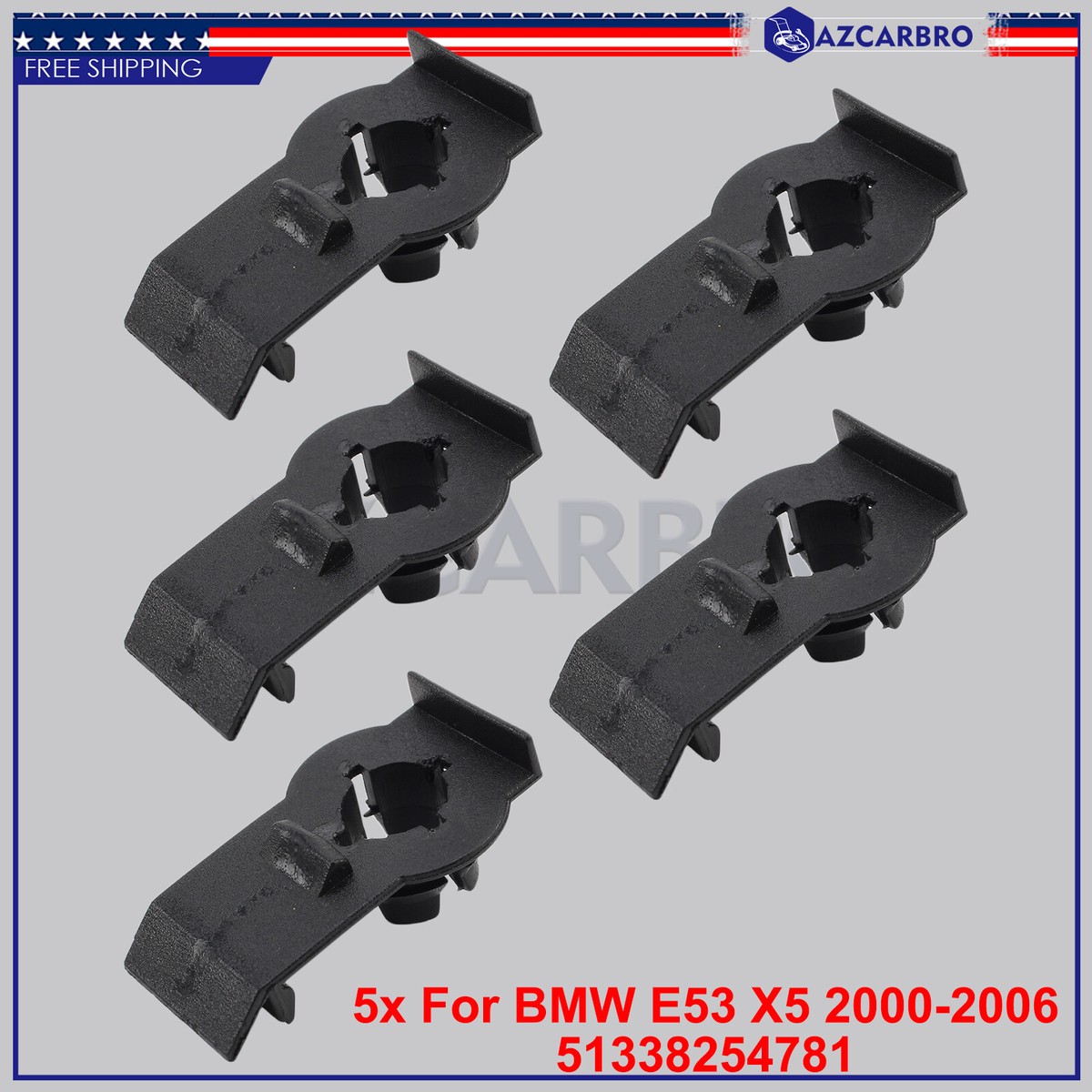 51338254781 Fits For BMW X5 Front Window Regulator Clips 2000-2006