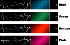 White Water Archery Lightning Bolt Storm 2 Inch Vane Design 1 Arrow Wraps 15 Pc