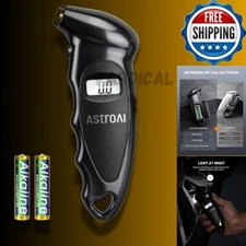 AstroAI Digital Tire Pressure Gauge with Replaceable AAA Batteries, 150 PSI 4 Se