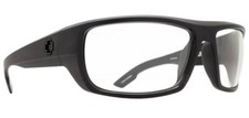 Spy Optic BOUNTY Sunglasses - MATTE Black ANSI Rx / Clear Lens NEW