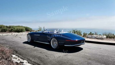 Vision Mercedes Maybach 6 Cabriolet 2018 High Res Wall Decor Print Photo Poster