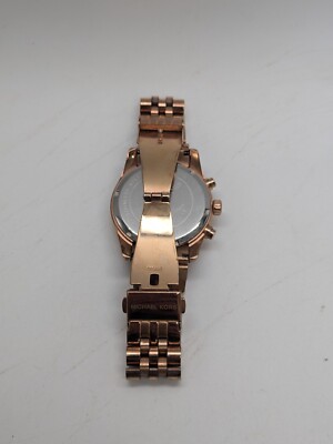 Michael Kors MK5569 Lexington Rose Gold Dial Women's Watch- Needs