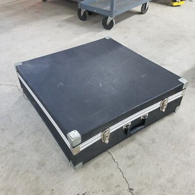 25'' Width x 25'' Depth x 6'' Height Hard Case, 23'' x 23'' Foam Inner Diameter