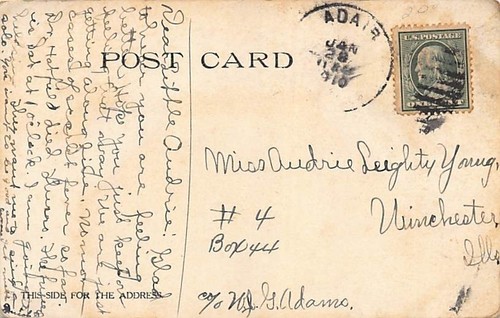 Postal: Fuss & Fun, Kids with Ducklings, DB publicada 1910 - Imagen 2 de 2
