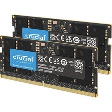 Crucial CT2K32G56C46S5 32GBx2枚セット 64GB Crucial 64GB 2x32GB DDR5 5600MHz 262pin SoDIMM Laptop Memory