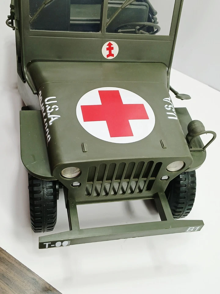 Army Medical USA 20491132S Jeep - For 12" Action Figures - w/ accessories - 1/6 - Image 4 of 4