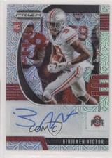 2020 Panini Prizm Draft Picks Rookies Mojo 20/49 Binjimen Victor #245 Auto 2k5