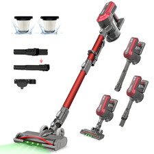 Akitas V10A Cordless Stick Vacuum Cleaner 450W Tangle-Free Head 60Min Run Time