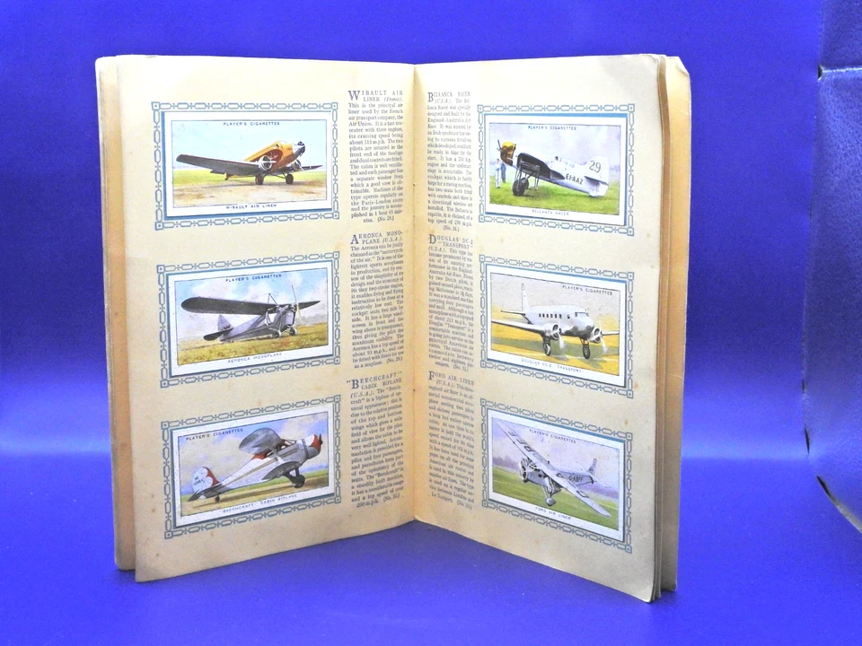 John Player & Sons Aeroplanes (Civil) Original Album Full Set of 50 cards - Image 3 of 3