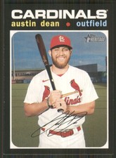 2020 Topps Heritage #579 Austin Dean St. Louis Cardinals 49009