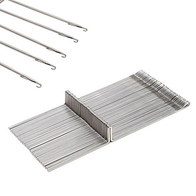 50Pcs Knitting Needles 5.39'' Knitting Machine Needle Steel Needles Set Weavin...