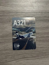 DELTA 100th Year Anniversary  - A321 Trading Card (LIMITED EDITION)