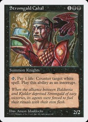 Stromgald Cabal - Fifth Edition MTG