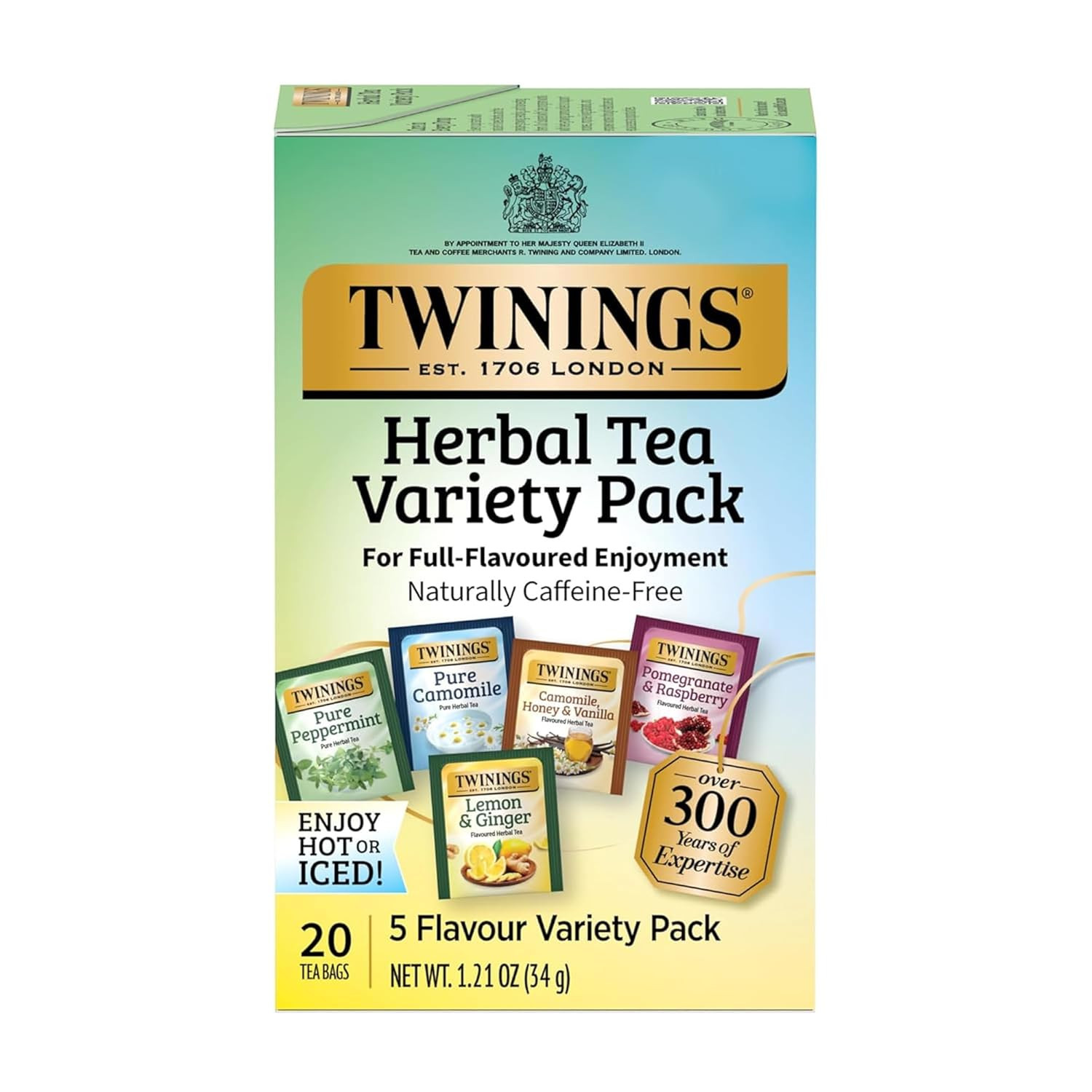 Variety Pack, 20 Count (pack Of 1), Formerly Assorted Herbal