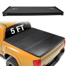 5ft 3-fold Hard Truck Bed Tonneau Cover For 2016-2023 Toyota Tacoma Flexible 5ft 3-fold Hard Truck Bed Tonneau Cover For 2016-2023 Toyota Tacoma Flexible
