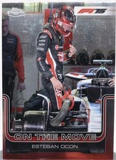 2025 Topps Chrome Formula 1 - F1 On The Move Esteban Ocon #190