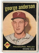 1959 Topps #338 George Anderson
