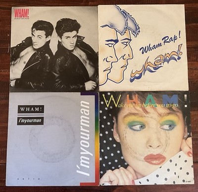 Wham! George Michael - I'm Your Man, Freedom, rap , Wake me up- 4x 7'' Singles