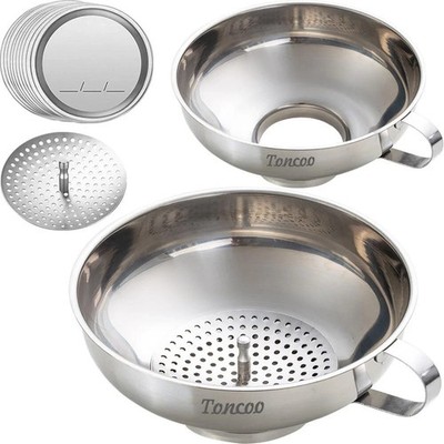 Stainless Steel Wide Mouth Funnel for Mason Jars Clearance Canning Supplies