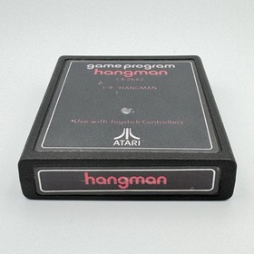 Hangman (Atari 2600) Cartridge Only Authentic - Tested & Working
