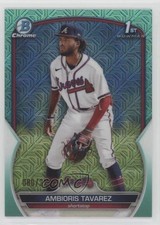 2023 Bowman Chrome Prospects Mega Box Aqua Mojo Refractor Ambioris Tavarez 9hx