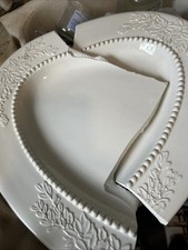 Mosaic Projects Broken 20 Roscher Co Poinsettia Platter ,