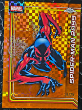 Topps Chrome Marvel 2026 Spider-Man 2099 Orange Refractor #164 Serial /25