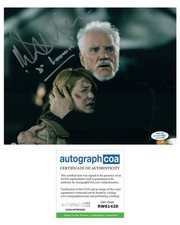 Malcolm McDowell Autographed Signed 8x10 Photo ACOA Witness ITP