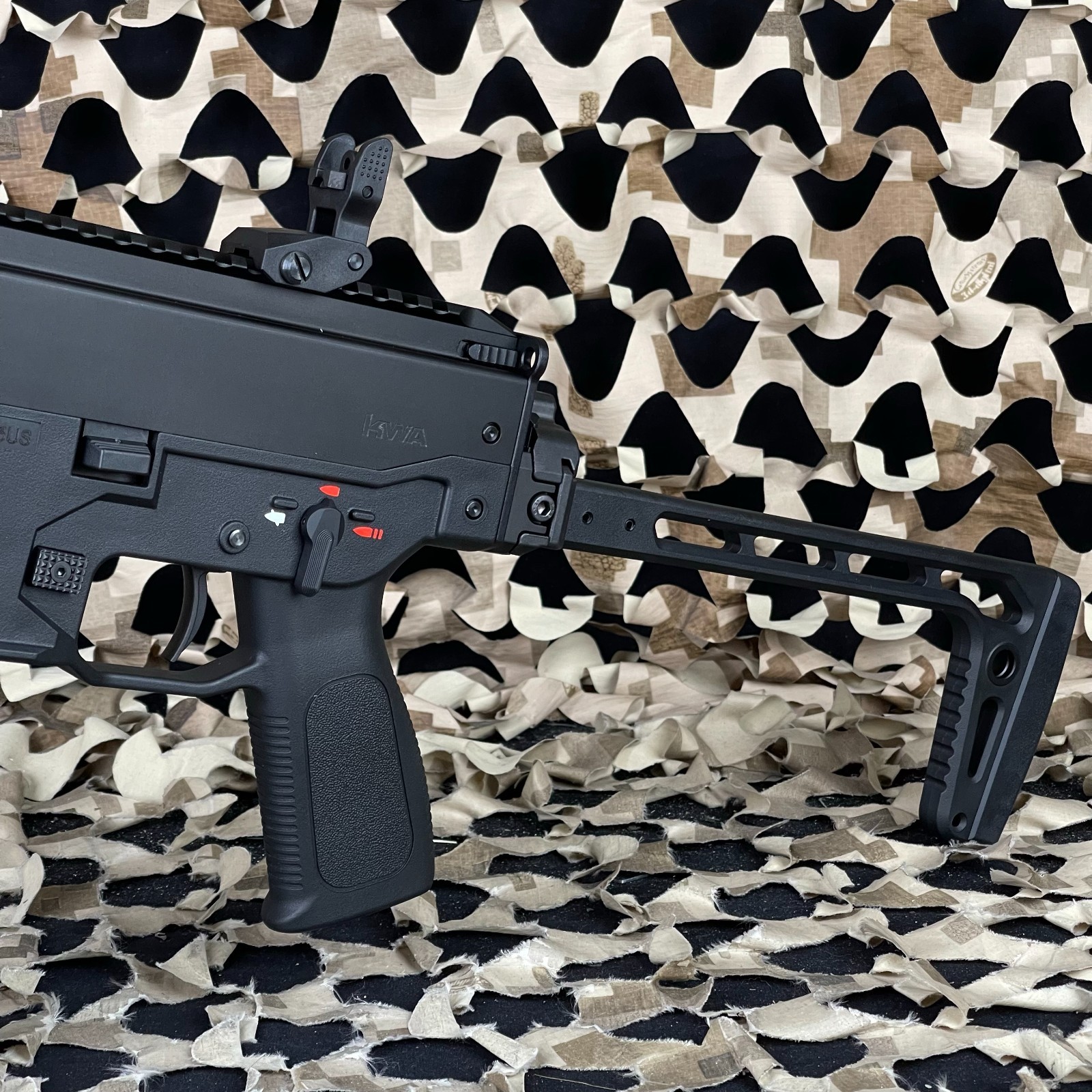 NEW KWA TAC-9 Gas Blowback Airsoft SMG - Black (102-00920)