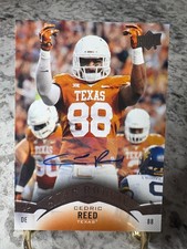 2015 Upper Deck CEDRIC REED Autograph Texas Longhorns Auto Rookie #113 RC Signed